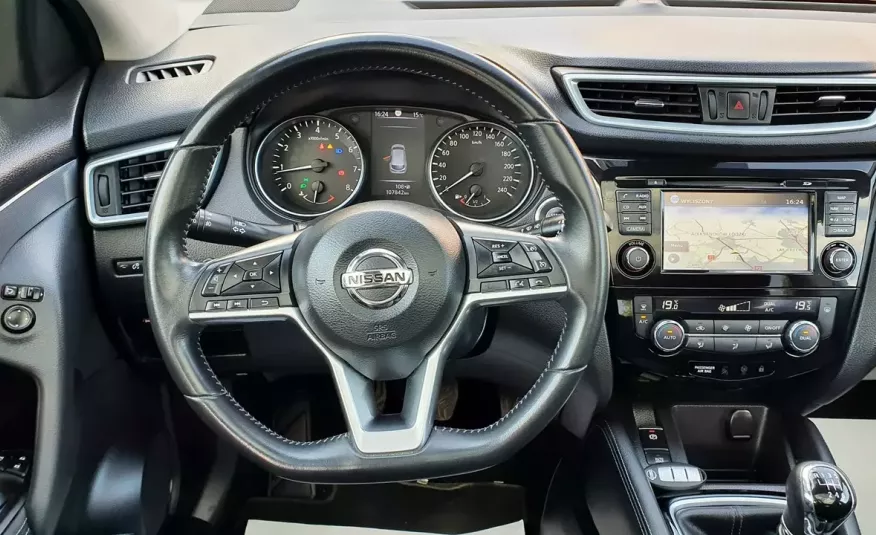 Nissan Qashqai 1.2 DIG -T N-CONNECTA , Panorama dach, Kamera 360 Navi, Salon PL, ASO zdjęcie 15