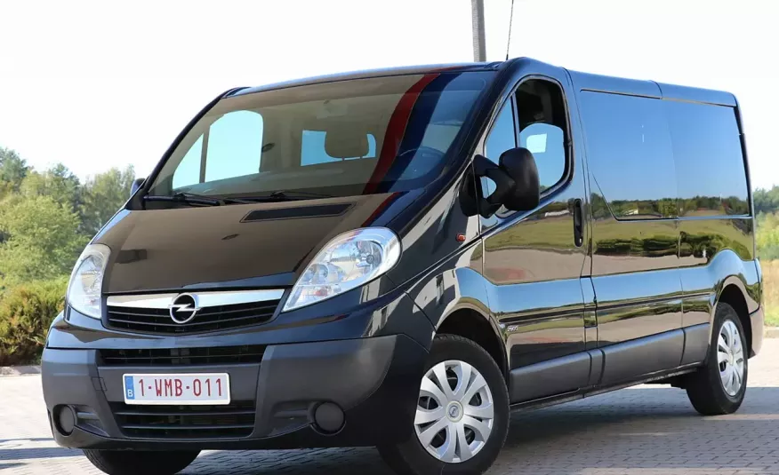 Opel Vivaro 5 osobowy Long Brygadówka 114KM Hak zdjęcie 