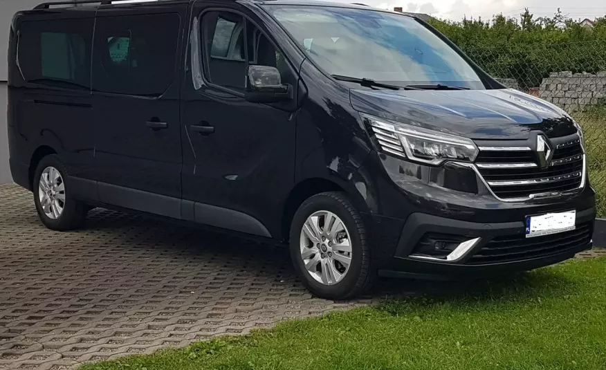 Renault Trafic 8 OSÓB 2xDRZWI BOCZNE PRZESUWNE DŁUGI BOGATE WYPOSAŻENIE zdjęcie 