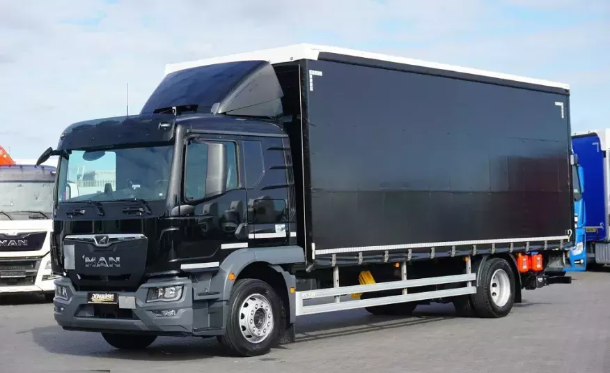 MAN TGM / 18.290 / ACC / E 6 / FIRANKA + WINDA / ŁAD. 9940 KG / 17 PALET zdjęcie 