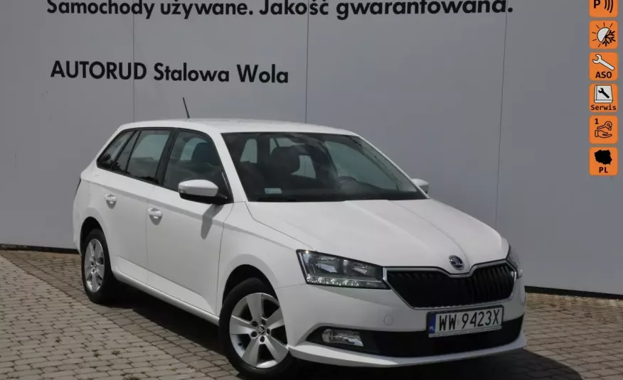 Skoda Fabia 1.0MPI+GAZ 75KM Kombi Ambition Czujniki Klimatyzacja FV23% Gwar. zdjęcie 