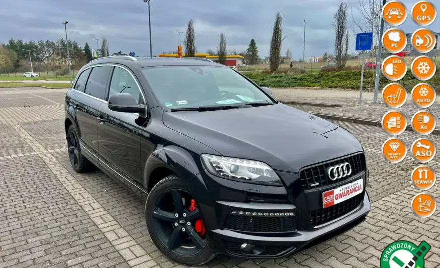 Audi Q7 4.2tdi Carbon 2x s-line moc 340KM bezwypadkowy 1 rok gwarancji zamiana zdjęcie 