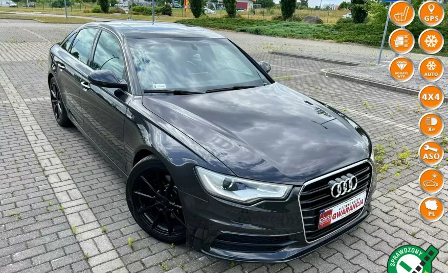 Audi A6 2.0tfsi 252KM quattro s-line skóry bixenon ledy grzana kierownica gwar zdjęcie 1