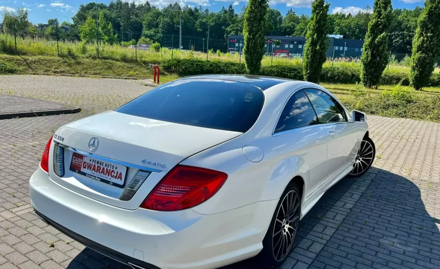 Mercedes CL 55 AMG CL 550 AMG 4-Matic moc 436KM przepiękny stan pociągi dvd Navi kamery zdjęcie 2