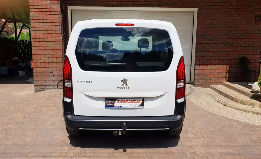 Peugeot RIFTER 1.5 BHDI 102 KM, SALON PL, I WŁ, Bezwypadkowy, F.vat23%, Gwarancja, Leasing zdjęcie 6