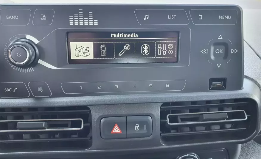 Peugeot RIFTER 1.5 BHDI 102 KM, SALON PL, I WŁ, Bezwypadkowy, F.vat23%, Gwarancja, Leasing zdjęcie 14