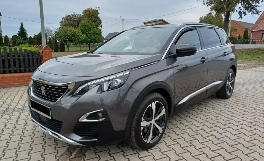 Peugeot 5008 GT 2.0 BlueHDi 180KM Pełne wyposażenie Przebieg 69.660 km zdjęcie 