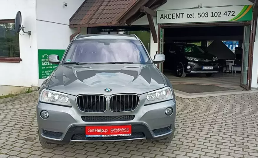 BMW X3 xDrive, automat, bezwypadkowy, niski udokumentowany przebieg zdjęcie 2