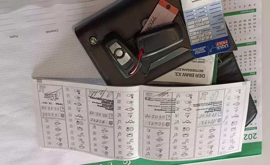 BMW X3 xDrive, automat, bezwypadkowy, niski udokumentowany przebieg zdjęcie 18