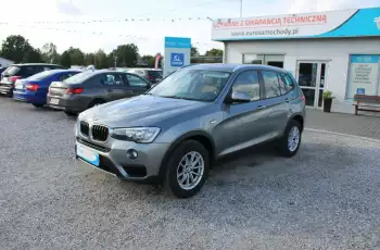 BMW X3 F-vat, gwarancja, skóra, navi, czujniki-parkowania, 