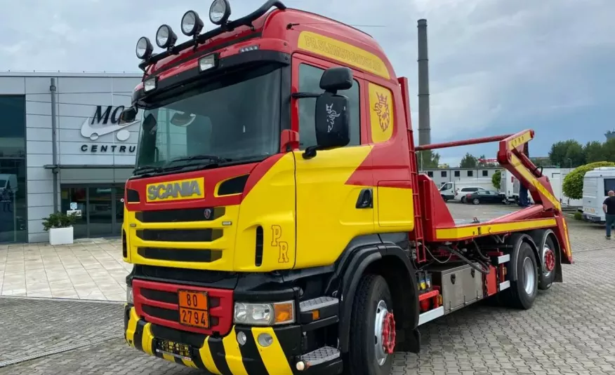 Scania R480 zabudowa Joab, zadbana, ciekawa kolorystyka, stan idealny 6x2 zdjęcie 