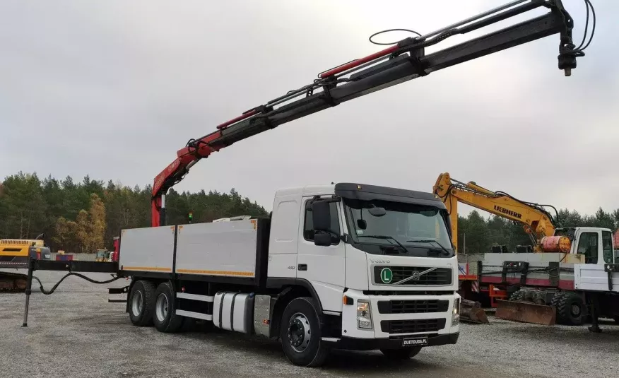 Volvo FM 440 6x4 HDS FASSI F170 Składany w Literę Z getruck.eu 2008r ...