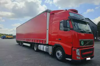 Volvo FH13 XXL 420 EURO 5 2011 r MEGA klima dachowa + KRONE FH13 XXL 420 EURO 5 2011 r MEGA low deck + KRONE