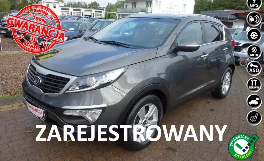 Kia Sportage 2.0CRDI 136KM Kamera Książka Serwis Klimatronic Hak Zamiana zdjęcie 