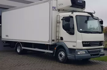 DAF LF45.180 WINDA CHŁODNIA 15EP 6.20x2.45x2.19 KLIMA AGREGAT CARRIER SUPRA 550 FUNKCJA GRZANIA 4x2