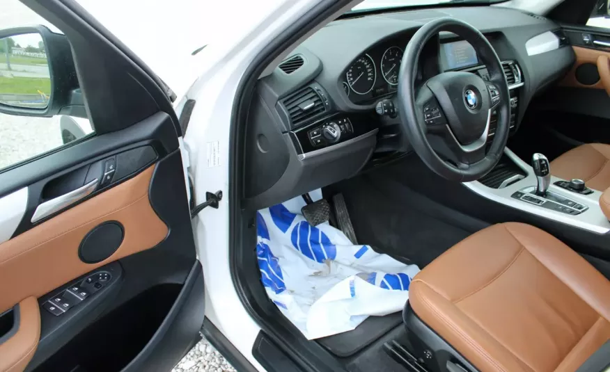 BMW X3 F-Vat, Gwarancja, Salon PL, Automat, Panorama, Skóra, X-DRIVE.190KM, zdjęcie 4