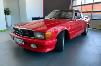 Mercedes SL 350 350 SL, ZENDER, Europa.2 Dachy, Zadbany, 1wł, Szwed, Klasyk i Rarytas, V8