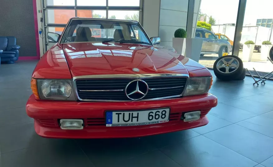 Mercedes SL 350 350 SL, ZENDER, Europa.2 Dachy, Zadbany, 1wł, Szwed, Klasyk i Rarytas, V8 zdjęcie 3