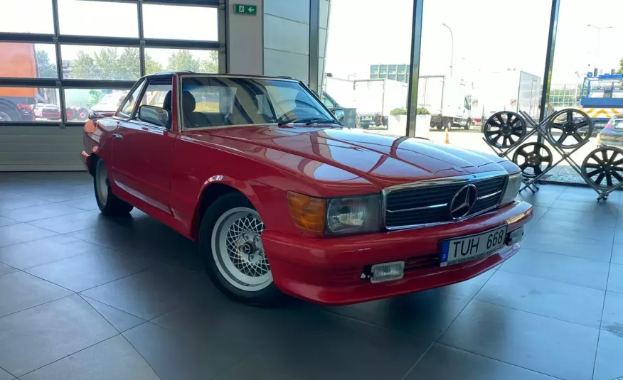 Mercedes SL 350 350 SL, ZENDER, Europa.2 Dachy, Zadbany, 1wł, Szwed, Klasyk i Rarytas, V8 zdjęcie 4