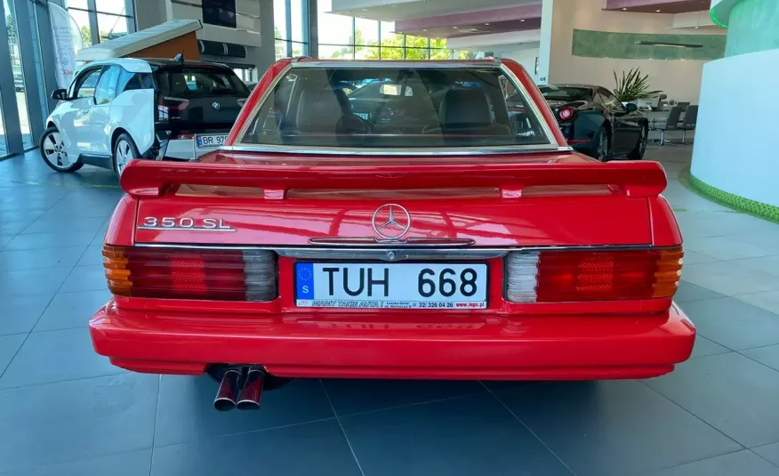 Mercedes SL 350 350 SL, ZENDER, Europa.2 Dachy, Zadbany, 1wł, Szwed, Klasyk i Rarytas, V8 zdjęcie 8