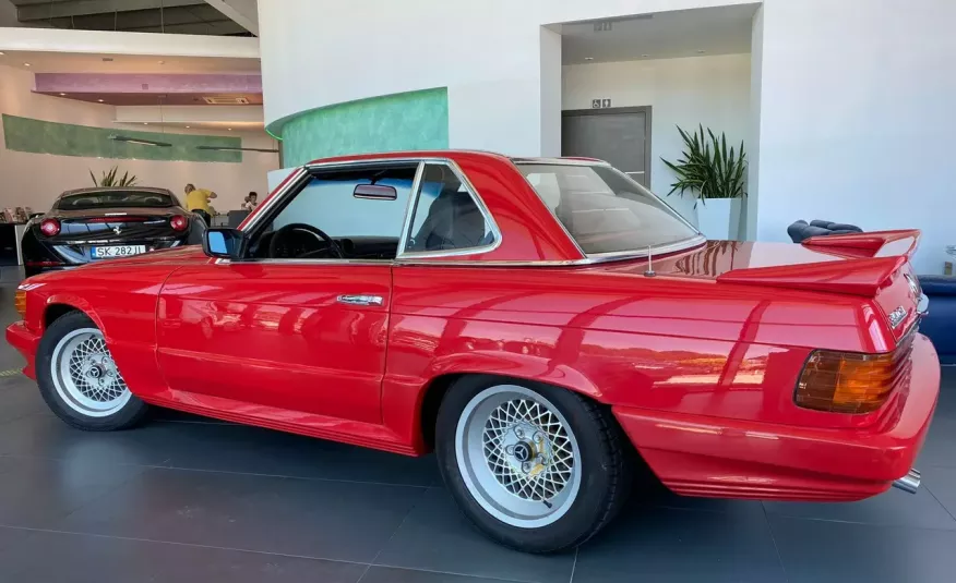 Mercedes SL 350 350 SL, ZENDER, Europa.2 Dachy, Zadbany, 1wł, Szwed, Klasyk i Rarytas, V8 zdjęcie 10