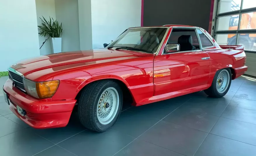 Mercedes SL 350 350 SL, ZENDER, Europa.2 Dachy, Zadbany, 1wł, Szwed, Klasyk i Rarytas, V8 zdjęcie 11