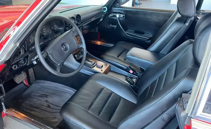 Mercedes SL 350 350 SL, ZENDER, Europa.2 Dachy, Zadbany, 1wł, Szwed, Klasyk i Rarytas, V8 zdjęcie 12