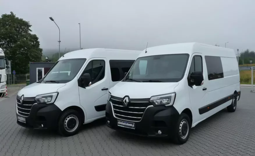 Renault MASTER / 7-OSOBOWY / BRYGADÓWKA / HAK / 180 KM / zdjęcie 