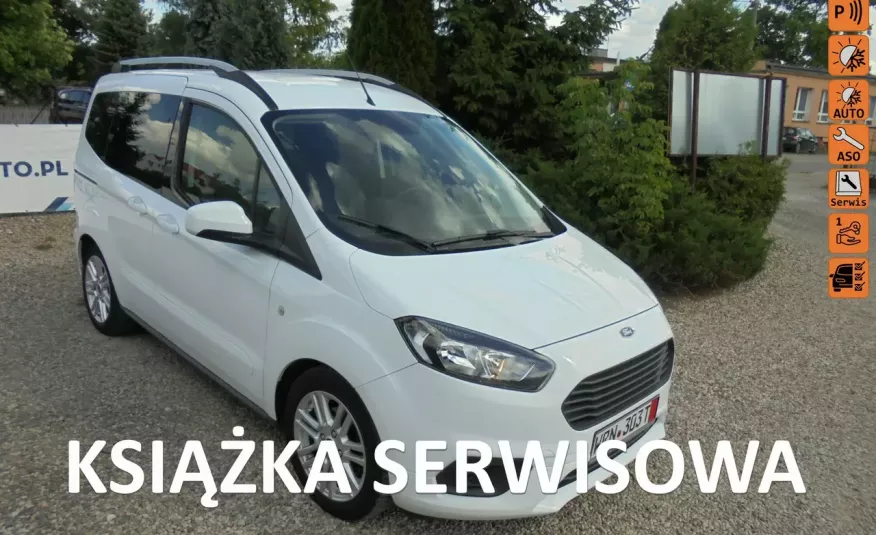 Ford Tourneo Courier Niski przebieg , wyposażony , foto 40 szt.zobacz , opłacony , super stan zdjęcie 1