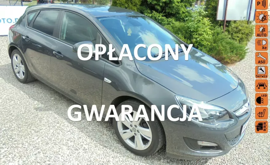 Opel Astra Piękny kolor , super niski przebieg , serwis , wyposażona-foto 40 szt zdjęcie 