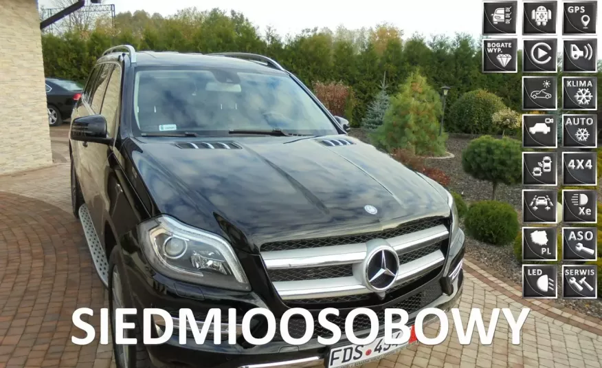 Mercedes GL 350 Stan perfekcyjny-7 osobowy-super wyposażony-patrz opis zdjęcie 