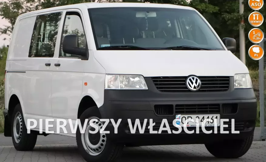 Volkswagen T5 krajowy,  1-właściciel,  fa Vat,  5-osobowy,  serwisowany do końca zdjęcie 