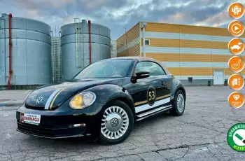 Volkswagen New Beetle kabriolet 1.8TSI 170KM automat skóry podgrzewane fotele śliczny zamina