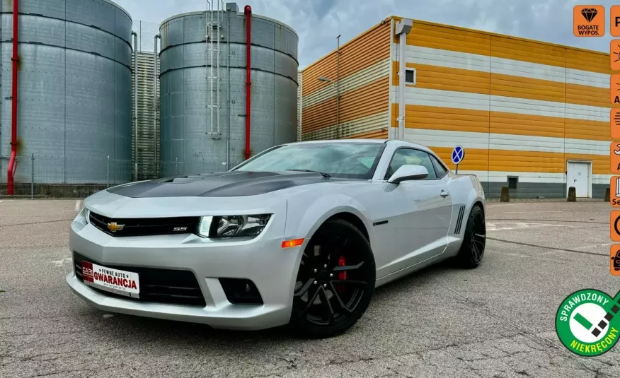 Chevrolet Camaro 6.2v8 SS head.up skóry el.fotele , kamera doinwestowany zamiana 1r.gwa zdjęcie 