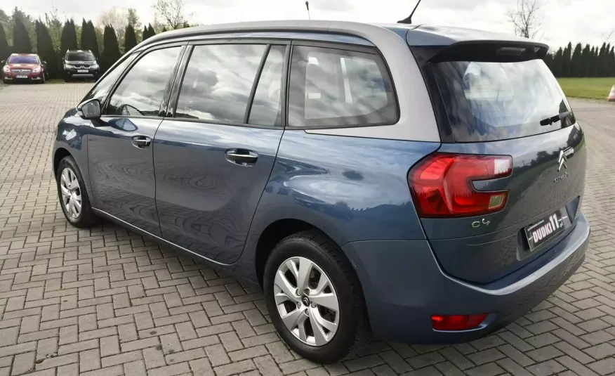 Citroen C4 Grand Picasso 1.6Tur 7 Foteli, Navi, Kam.Cof.Serwis, Asystent Parkowania.GWARAN zdjęcie 8