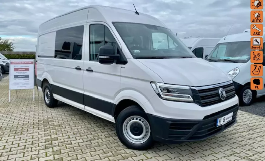 Volkswagen Crafter SALON PL / DOKA 7- OSÓB / VOLL / LEDY / TEMPOMAT / GWARANCJA zdjęcie 