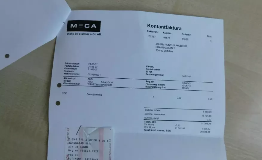 Audi A4 , oryginalny lakier, zadbany zdjęcie 26