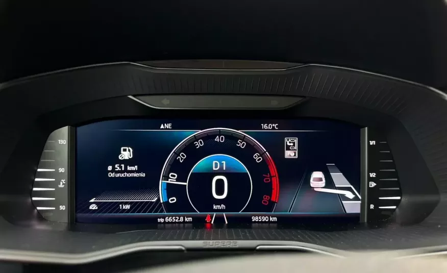 Skoda Superb LIFT Faktura VAT 23% Executive Virtual zdjęcie 10