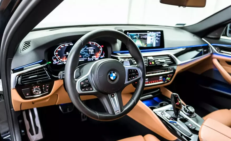 BMW 550 400KM salon PL bezwypadkowy H/K laser HUD wentylacja 20" zdjęcie 6