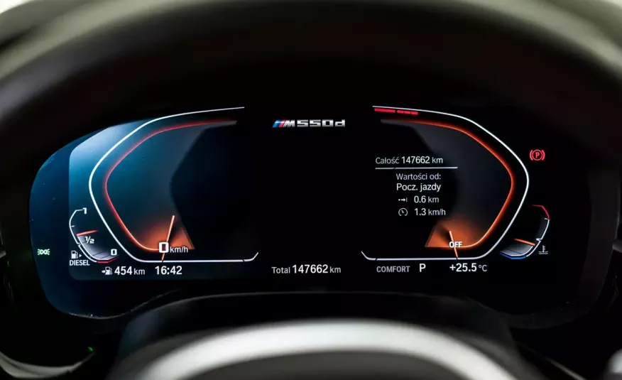 BMW 550 400KM salon PL bezwypadkowy H/K laser HUD wentylacja 20" zdjęcie 10