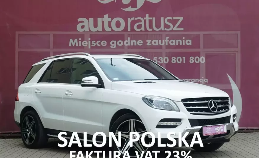 Mercedes ML 350 FV Vat 23% / Salon Polska / ML 350 BlueTec 4-Matic / cena 85 000 netto zdjęcie 1