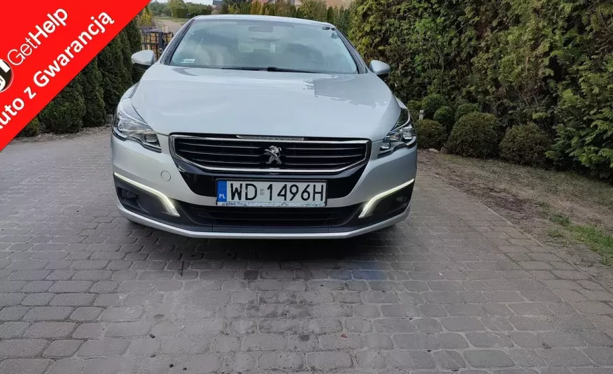 Peugeot 508 zadbany, krajowy , faktura VAT zdjęcie 1