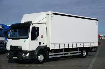 Renault D 16 / 280 KM / ACC / E 6 / FIRANKA + WINDA / ŁAD. 8765 KG / 17 PALET