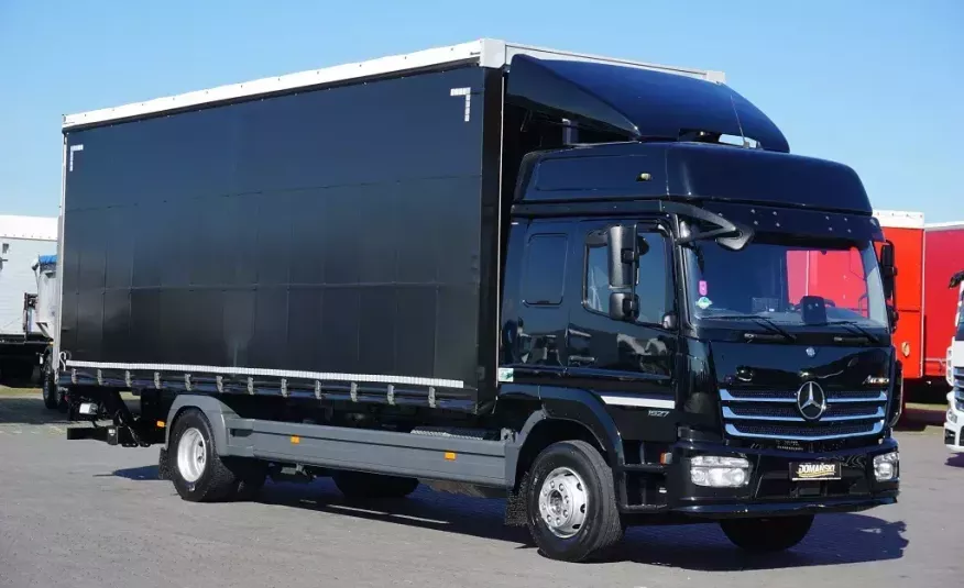 Mercedes ATEGO / 1527 / ACC / E 6 /FIRANKA + WINDA / ŁAD. 8080 KG / 18 PALET zdjęcie 