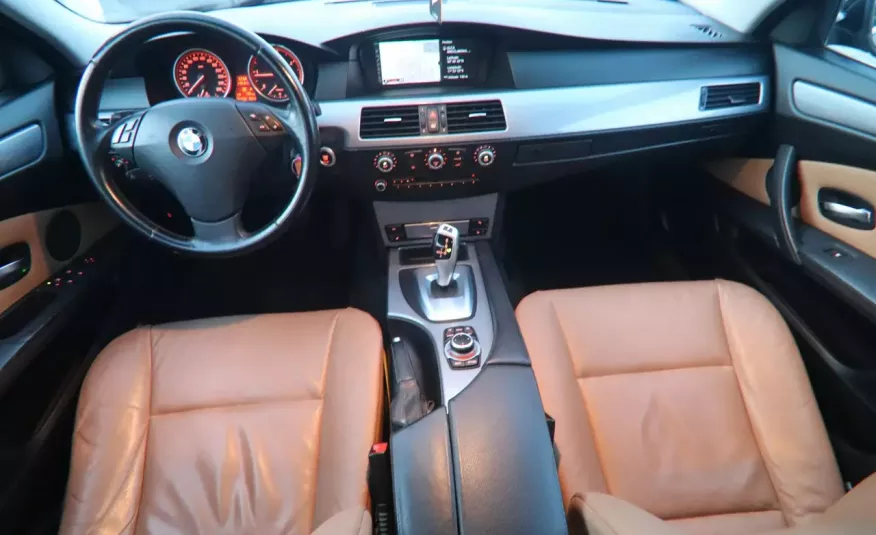 BMW 520 zarejestrowany, klima, automat, skóra zdjęcie 13
