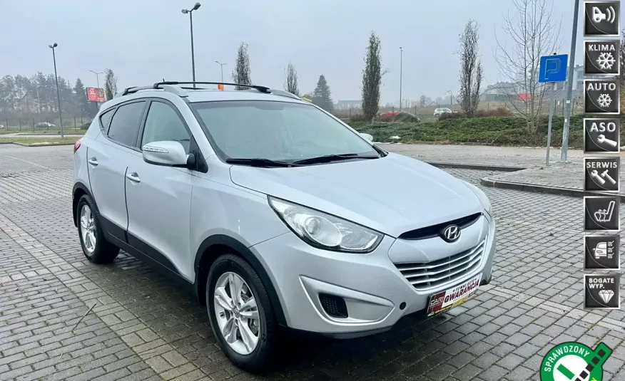 Hyundai ix35 2.0i16v +gaz automat 4x4 AWD skory bezwypadkowy zamiana 1r.gwarancji zdjęcie 1
