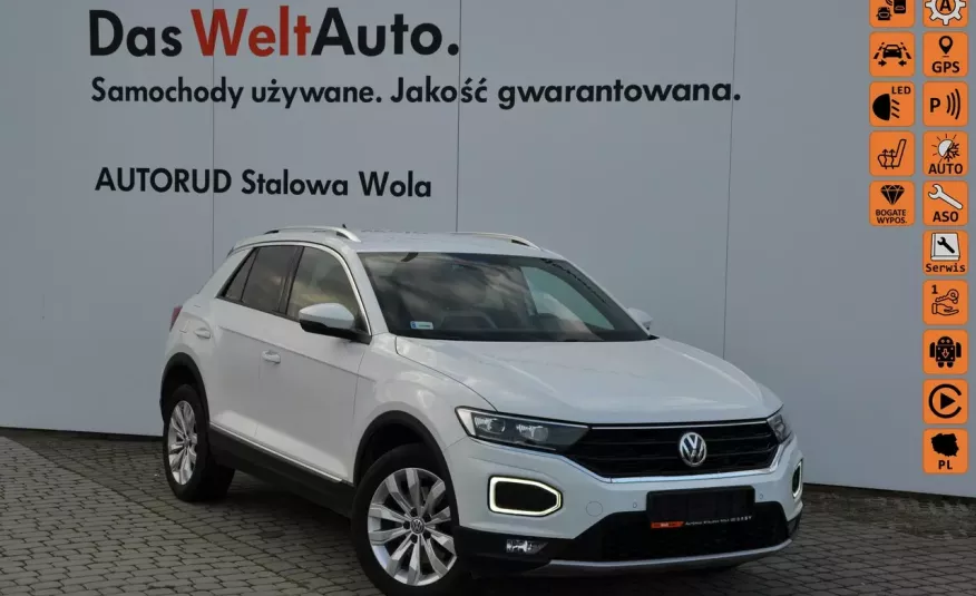 Volkswagen T-Roc 1.5TSI 150KM DSG Premium Podgrz.Kier. Active Display Gwar. Dealer 1wł zdjęcie 