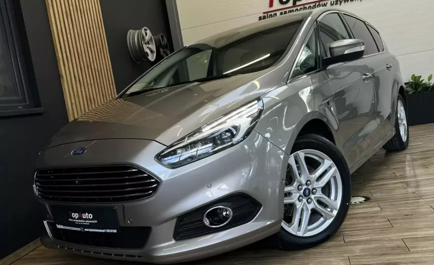 Ford S-Max II 2.0 TDCI 210KM panorama SKÓRA automat PERFEKCYJNY gwara zdjęcie 