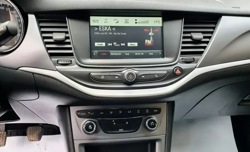 Opel Astra 1.4 TURBO Enjoy Salon PL, serwis ASO, F.vat 23% LED, Andriod , ASO zdjęcie 15