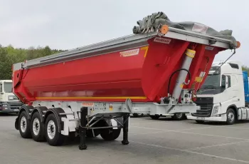 Fruehauf FR STALOWA 27m3 Osie SAF - Oś podnoszona